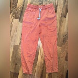 Burnt orange joggers